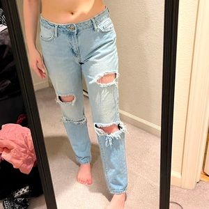 f21 mom jeans